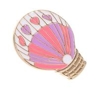 Heart Balloon Alloy Brooch Pin Cute Love Lapel Badge Women Romantic Jewelry Valentines Day Playful Design Casual Special Events Se Fastening for Peace of Mind