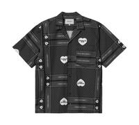 Heart Bandana blouse Black