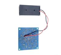 Heart Based DIY Lamp Kit with 18 Red LEDs and Analog Circuit Elements for Student Circuit Construction Tasks (B)