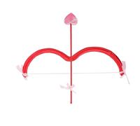 Heart Bow Arrows - Cosplay Heart Bow Set, Goddess Costume Archery Prop Kit, Decorative Valentine Accessory | Halloween Party Dress Up Outfit Prop For Disco Events Cosplay Use Romantic Theme
