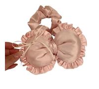 Heart/Bowknot Shape Hair Scrunchies Temperament Hair Rope Spring Photography Ponytail Hold Plain Color Girl Hair Rope
