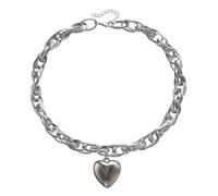 Heart Bracelet for Women Gold Chunky Chain Necklace for Women Link Chain Bracelet Adjustable Link Bracelets (Uniform Size)