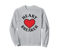 Heart Breaker Retro Red Heart Valentine’s Day Love Sweatshirt
