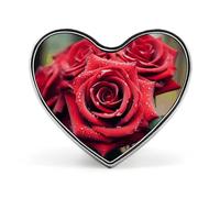 Heart Brooch Pin, Butterflies Narcissus Flowers Printed Wedding Party Clothes Jewelry Accessories Badge for Backpacks,Valentine Pin