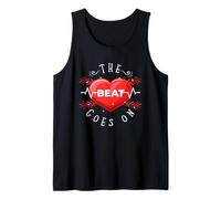 Heart Bypass Surgery for The Beat Goes on Heart Tank Top