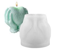 Heart Candle Moulds | Smooth Plaster Mould | Epoxy Silicone Moulld for Hand On The Heartt | Valentine’s Day Mold for Candlle Wax, Clay and Resin Art, Love Theme Siliicone Mouldd for Decorations