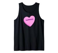Heart Candy Sapphic for Queer and Gay Women Tank Top