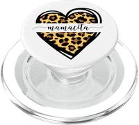 Heart Cheetah Print Mamacita Latina Girl Women PopSockets PopGrip for MagSafe