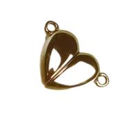 Heart Clasp for Jewelry Making Stainless Steel Sturdy Fastening Solution Necklace Gifts for Couples Rustproof Charm Clasp Jewelry Findings