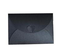 Heart Clasp Gift Card Envelopes, 30Pack Textured Kraft Greeting Card Envelopes Rectangle Small Present Envelope Boxes Retro Wedding Birthday Festival Party Handmade Invitation Small Gift Cards Holder