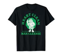 Heart Clean Man Cleanse Inner Balance Reset Wellness Fun T-Shirt