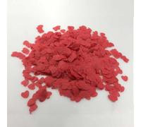 Heart Confetti, 10000 pcs Confetti Biodegradable Friendly Heart Shaped Paper, Confetti Table Decor Love Tissue Paper, Christmas Decoration, Wedding Anniversary Valentines(Red)