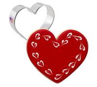 Heart Cookie Cutter 8.5 cm Mother's Day Heart Made in USA by Ann Clark