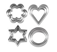 Heart Cookie Cutter, Heart Cookie Cutter, 12x Stamps for Small Boards - BISCUITS ROUND FLOORE HEAR, ACCESSORIES 'UTIMO A CUSHION