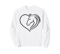 Heart Cute Horse Lover Sweatshirt