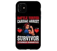 Heart Disease Warrior Cardiac Arrest Survivor Case for iPhone 11