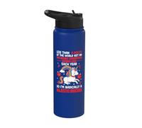 Heart Disease Warrior Cardiac Arrest Survivor Stainless Steel Insulated Water Bottle