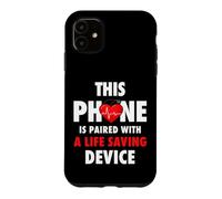 Heart Disease Warrior Implantable Cardioverter Defibrillator Case for iPhone 11