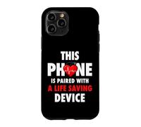 Heart Disease Warrior Implantable Cardioverter Defibrillator Case for iPhone 11 Pro
