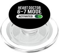 Heart Doctor 6-7 Mode Activated Funny Job Title PopSockets PopGrip for MagSafe