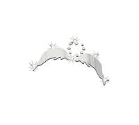 Heart Dolphin Mirror Acrylic Wall Sticker for Bedroom Decor