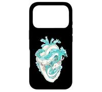Heart Dragon Water Japanese Dragon Chinese Ice Dragon Sea Case for iPhone 17 Pro