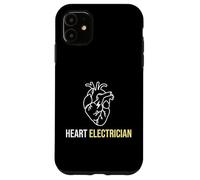 Heart Electrician Cardiologist EKG Rhythm Medical Cardiology Case for iPhone 11