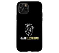 Heart Electrician Cardiologist EKG Rhythm Medical Cardiology Case for iPhone 11 Pro