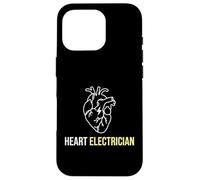 Heart Electrician Cardiologist EKG Rhythm Medical Cardiology Case for iPhone 16 Pro
