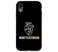 Heart Electrician Cardiologist EKG Rhythm Medical Cardiology Case for iPhone XR