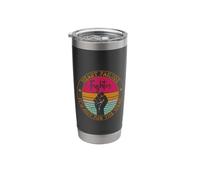 Heart Failure Awareness Retro Fighter Heart Failure Warrior Stainless Steel Insulated Tumbler