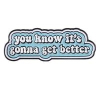 Heart Flowers Enamel Pin: Sleep & Little Things, Klein, Non-precious metal