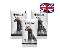 HEART FOR CARDS 3 x FINAL Fantasy Play Booster EN - Magic: The Gathering - 14 Cards Universes Beyond + Heartforcards Shipping Protection