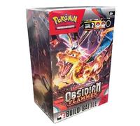 HEART FOR CARDS Build & Battle Kit, Obsidian Flames KP03 (German), 40-card Deck, 4 Booster Packs, Exclusive Promo Cards, Heartforcards® Shipping Protection