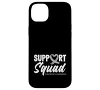 Heart Gray Ribbon Support Squad Parkinson’s Awareness Case for iPhone 14 Plus