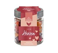 Heart Gummy Bears | Fruit Gum Gift Box From the Heart | Gift for Love | Your Partner is Happy | Gift Glass by Heart Gummy Bears | naschlabor