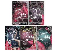 Heart Hassle Series by Raven Kennedy 5 Books Collection Set (Signs of Cupidity, Bonds of Cupidity, Crimes of Cupidity, For the Love of Cupidity & Sheer Cupidity)