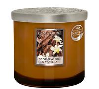 Heart & Home Twin Wick Ellipse Candle (Sandalwood & Vanilla)