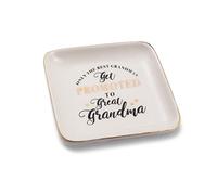 Heart & Home Grandma Promoted To Great Grandma Ceramic Trinket Tray Sentimental Gift Idea 280000010