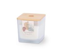 Heart & Home Restore Large Luxury Soy Blend Candle - Pure Tranquility - Whisper Wick - Vegan Friendly - Long Lasting Aroma for Home and Relaxation
