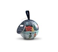 Heart and Home Christmas Tin Soy Candle - Baubles & Berries Fragrance - 20 Hours Burn