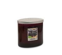 Heart & Home Twin Wick Ellipse Candle (Simply Mulberry)