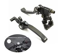 Heart Horse 1 Pair 22mm Pit Dirt Bike Clutch Brake Levers Set, Motorcycle Folding Handlebar Clutch Brake Lever for 90/110/125/140cc Pit Dirt Bike