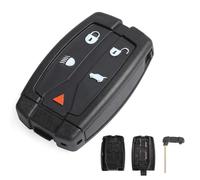Heart Horse 5 Buttons Remote Controls Key Fob Replacements for Freelander Remote Car Key Shell Case with uncut blade for Freelander 2 2006-2015
