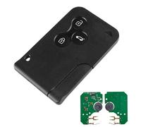 Heart Horse Key Fob Replacements for R enault Megane 2 Scenic 2 Clio 3, Remote Controls Key Cover Case 3 Button with 433MHz PCF7947 Chip for Clio 3 Smart Remote Key Case, Megane 2 Key Fob