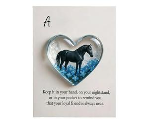 Heart Hug - inspirational horse and animal encouragement card set | thoughtful gifting solution for men women friends family animal enthusiasts birthdays holidays office travel parties