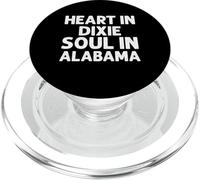 Heart in Dixie Soul in Alabama PopSockets PopGrip for MagSafe