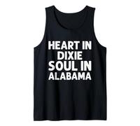 Heart in Dixie Soul in Alabama Tank Top