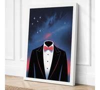 Heart in the Cosmos Canvas Wall Art Print 30x20 Inch | Ready to Hang, Gallery Wrapped, Fade-Resistant Inks, Securely Packaged, UK Made