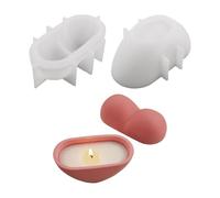 Heart Jar Resin Mold - Resin Molds Silicone, Easy Release Reusable | Hearts-Shaped Storage Box Silicone Molds | for Wax Epoxy Jars Candle Cups Home Decor Party Favors Holiday Christmas Birthday